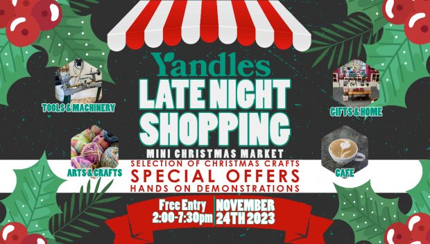Late Night Shopping + Mini Christmas Market!