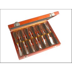 Faithfull 12 piece Woodcarving Set in Case