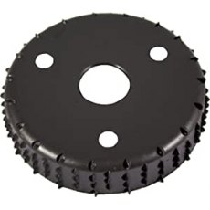Rotarex Wide Rim Shaping Rasp Disc 90mm - Woodcarvers Blade For Angle Grinder Carbon Steel