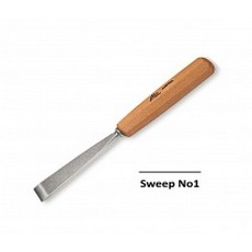 Stubai 6mm Straight Carving Chisel No1 Sweep