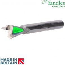 1/4' dovetail cutter 12.7mm diameter, 12.7mm depth of cut, 104 degree angle, 46mm overall length