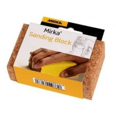 Mirka Sanding Block Cork 100x60x40mm Hand Sanding Pad