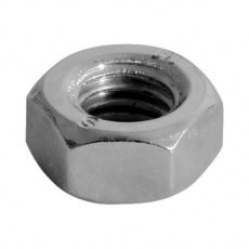 Hex Nut DIN 934 - A2 SS M6 Pack of 10