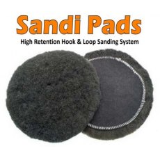 Sandi Pad Genuine LambsWool Polishing Bonnet - Compatible with BS10 Bowl Sander