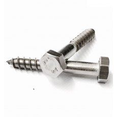 M10 A2 STAINLESS STEEL COACH SCREWS