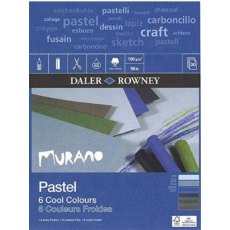 Daler Rowney Murano Pastel Paper Pad - Cool Colours (16 x 12')