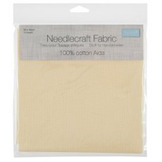 Needlecraft Fabric 14 count Cream