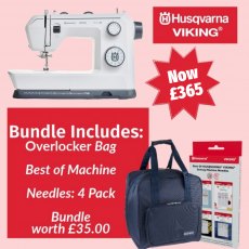 Husqvarna Onyx 25 Sewing Machine + Free bundle worth £35.00