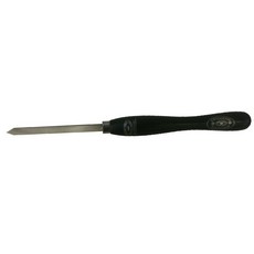 Crown 245KW 1/4' (6mm) Cryogenic HSS Parting Tool 10' (254mm) Handle, Black Ash
