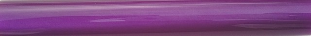 Charnwood 19mm Round Acrylic Pen Blank, Deep Purple with Pearl