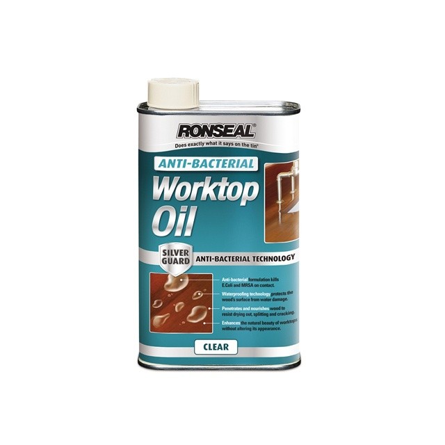 Ronseal Ronseal RSLABWO500 anti-bacterial Worktop Oil 500ml