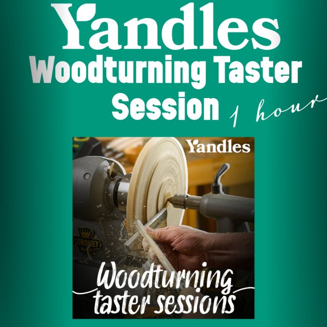 Yandles Woodturning Taster Session - July 13th 2024 - BOOK NOW