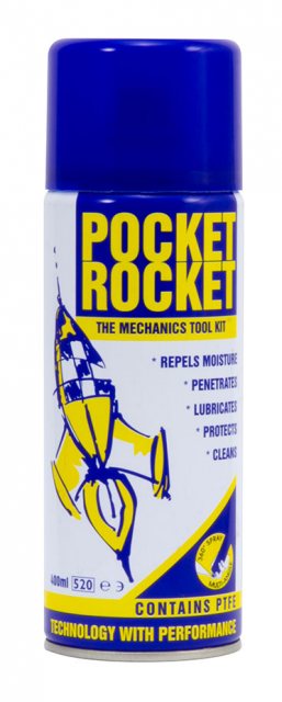 WD40 Pocket Rocket Lubricant Repellent 400ml