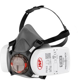 JSP Force 8 Half Mask Respirator Complete with Press To Check P3 (F-4003) Filters