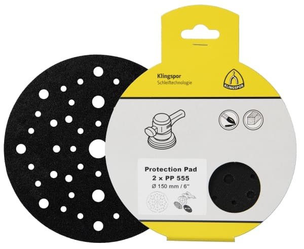 Klingspor Klingspor Protection pad, backing pad , self-fastening 2pk