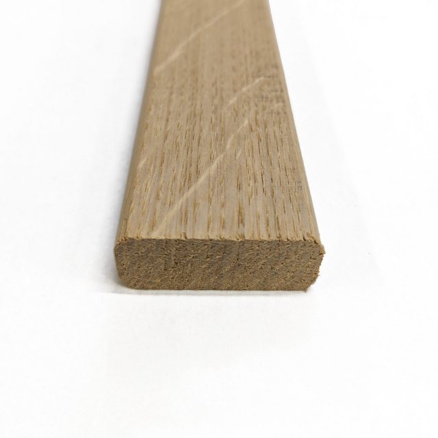 Yandles Mid Length Oak Bench Slats with a Roundover Profile