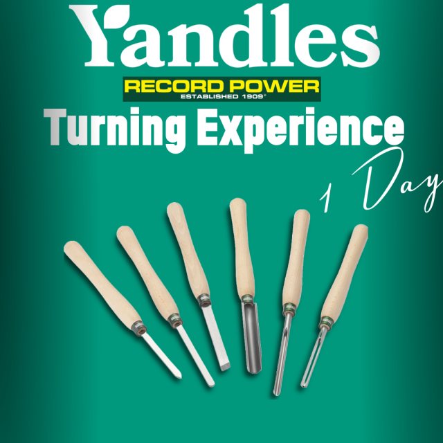 Record Power Record Power 1 Day Woodturning Experience - Includes FULL 6pce Set To Take Home!