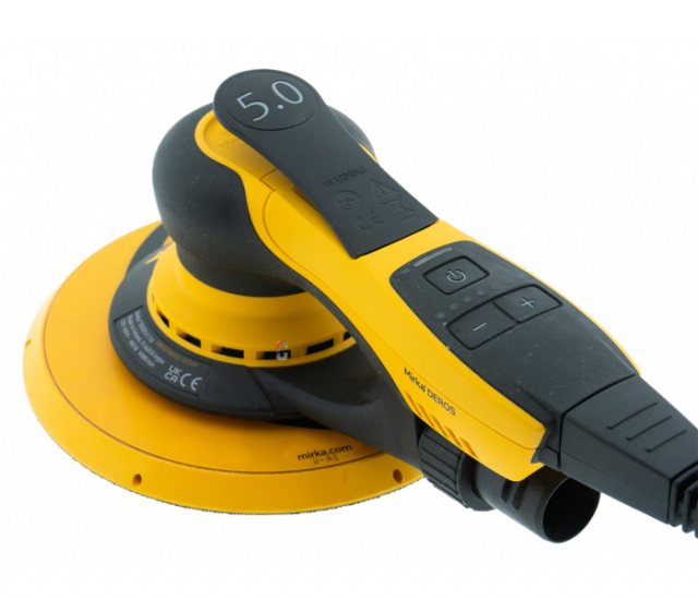 Mirka NEW Mirka DEROS II 750 UK 175mm (7") Orbital Sander with 5.0mm Orbit MID7504044UK