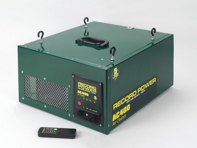 Record Power AC400 Two Stage Air Filter with Remote 3 Speeds and Time Delay