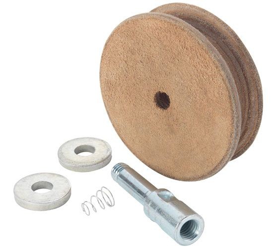 Record Power WG250N Profiled Leather Honing Wheel for WG250 10' Wet Stone Sharpening System