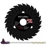 Rotarex Universal Carving Disc 115mm - Woodcarvers Shaping Blade For Angle Grinder Carbon Steel