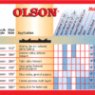 Olson Olson Saw CT62300 0.032x0.014-Inch 16 TPI Crown Tooth Crown Tooth Scrollsaw/Fretsaw Blades