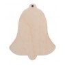 Plywood Bell, Suitable for Pyrography