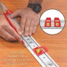 Kapro Kapro 314 Set & Match Ruler 60cm / 24" with Sliding Vials