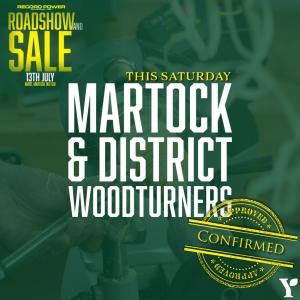 We have 2 amazing woodturners clubs making an appearance THIS SATURDAY! Martock & District Woodturner...