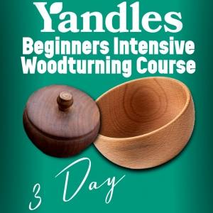 We have a few spaces left on our Beginners's intensive woodturning course on Friday 9th - Sun 11th Au...