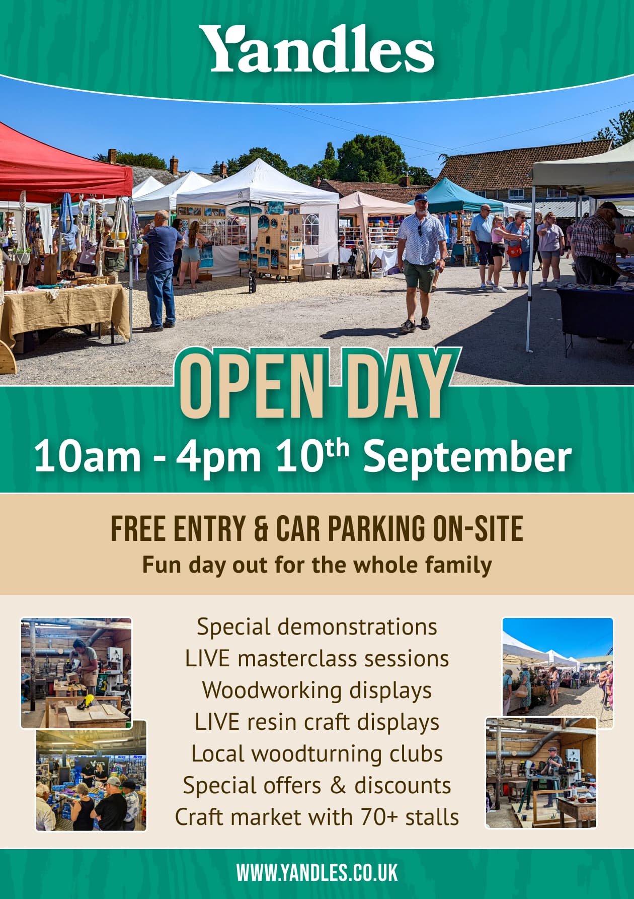 Open Day Poster Front