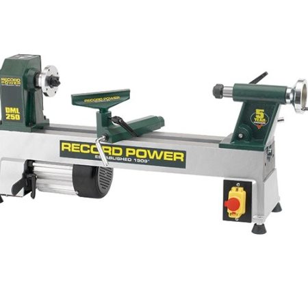 Record Power DML250 5 Speed Cast Iron Mini Lathe