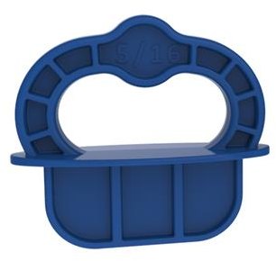 Kreg Deck Jig? Spacer Rings - Blue - 5/16'