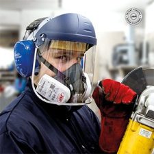 JSP Force 8 Half Mask Respirator Complete with Press To Check P3 (F-4003) Filters