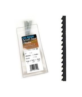 Olson 110 x 022 x 20x 5 Scroll Saw Blades