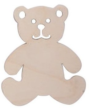 Plywood Teddy Bear