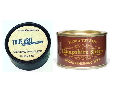 Hampshire Sheen High Gloss & true Grit abrasive paste