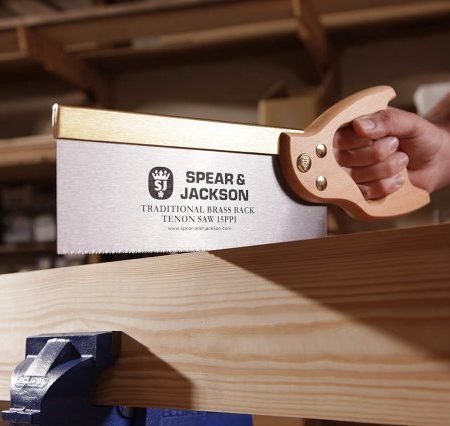 Spear & Jackson Traditional Brass Back Tenon saw 12 x 15ppi 9550B/US