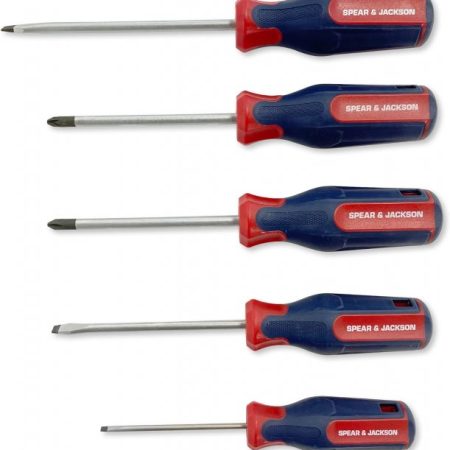 Spear & Jackson SD5PS 5 Piece Screwdriver Set