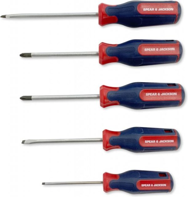 Spear & Jackson SD5PS 5 Piece Screwdriver Set