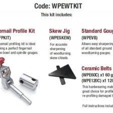 NEW Pro Edge Ultimate Sharpening Woodturners Accessory Kit WPEWTKIT