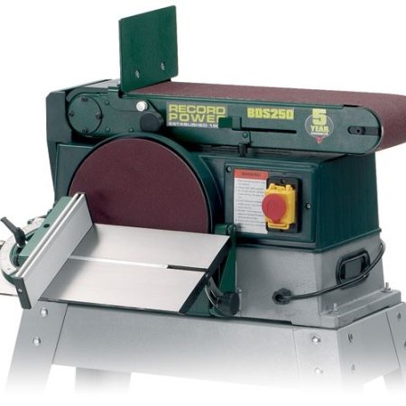 Record Power BDS250 Belt(6') & Disc(10') Sander